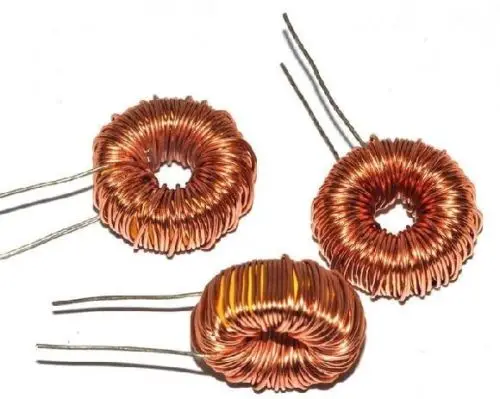 

5Pcs Toroid Core Inductors Wire Wind Wound for DIY mah--100uH 6A Coil