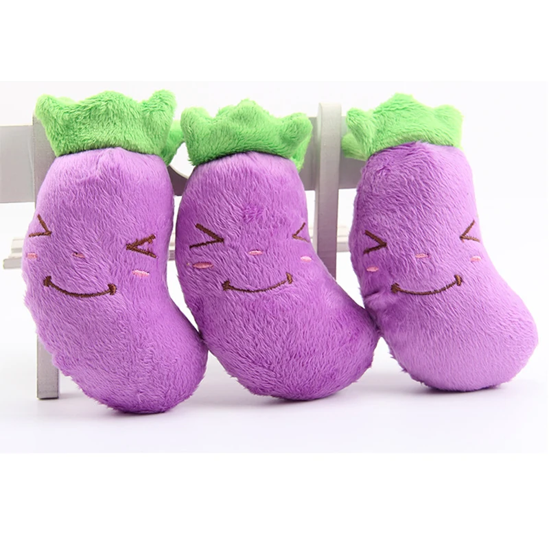 Игрушки для домашних животных игрушки кошек звук фрукты овощи курица барабан
