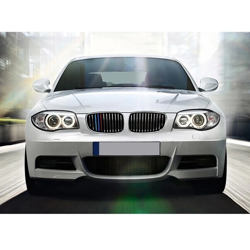 3 шт./компл. Автомобильная наклейка из ПВХ на переднюю решетку полоски чехол