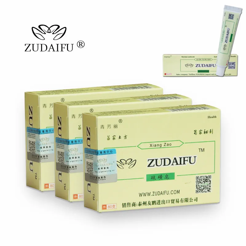 Горячая Распродажа 3 типа ZUDAIFU серное мыло условия кожи от акне псориаза Seborrhea Eczema