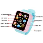 Детские наручные часы, с сенсорным 3D дисплеем, для раннего обучения детей, 3 вида цветов
