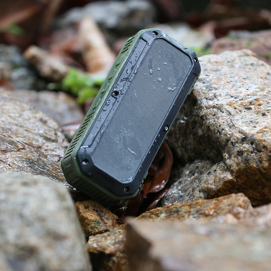 CRDC Bluetooth Speaker 4.0 Waterproof IPX6 Portable Outdoor Wireless Mini Sound Box Speakers for PC Mobilephone Tablet Laptops |
