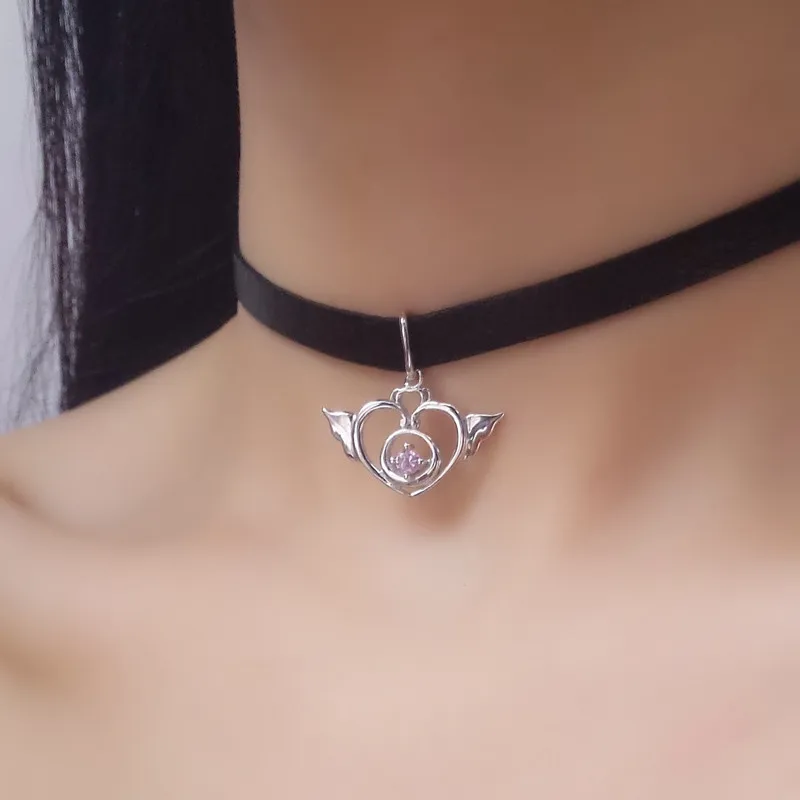 Anime Sailor Moon 20th Anniversary Heart Necklace Pendant 925 silver Cosplay Christmas Gift 1pcs | Украшения и аксессуары