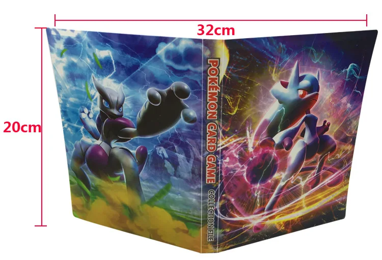 Новая коллекция для Pokemon cards альбом книга для Пикачу Топ загруженный список игральных карт держатель Альбом детские игрушки 112 карт