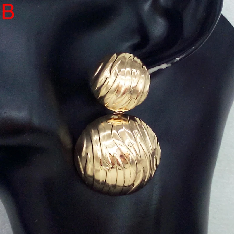 Свадебные серьги подвески с двумя кольцами в стиле хип хоп|earrings for|dropping earrings for
