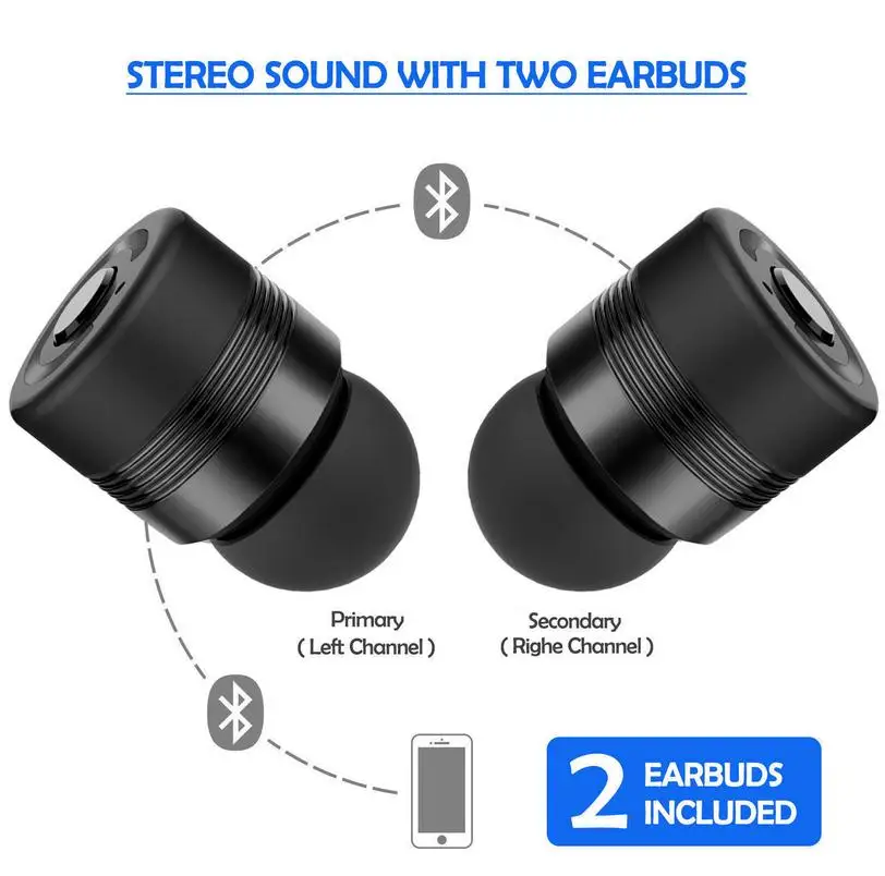 Настоящие Беспроводные Bluetooth 4,2 MINI Twins sterero наушники-вкладыши наушники для спорта