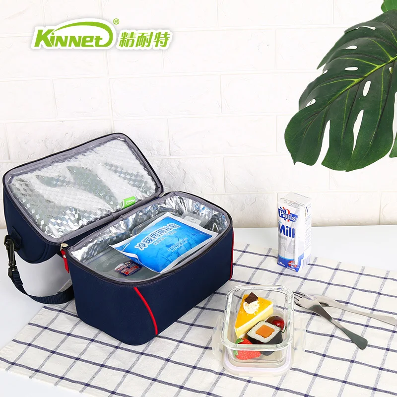 KINNET специальная новая портативная двухпалубная коробка для еды Упаковочная