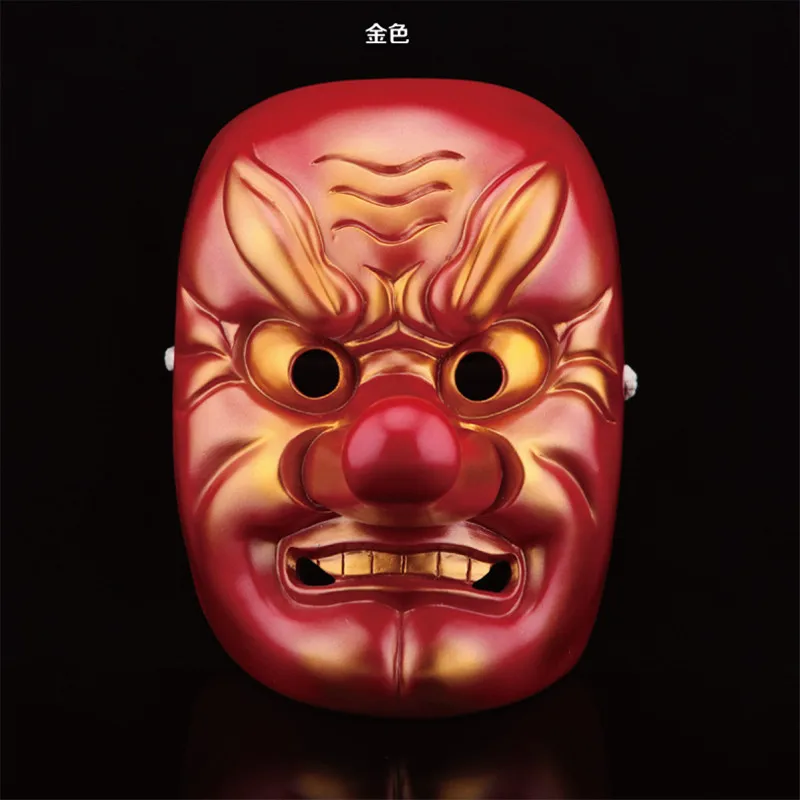 Взрослые Популярные 100% смола фильм японский нох маска Тэнгу красный длинный нос