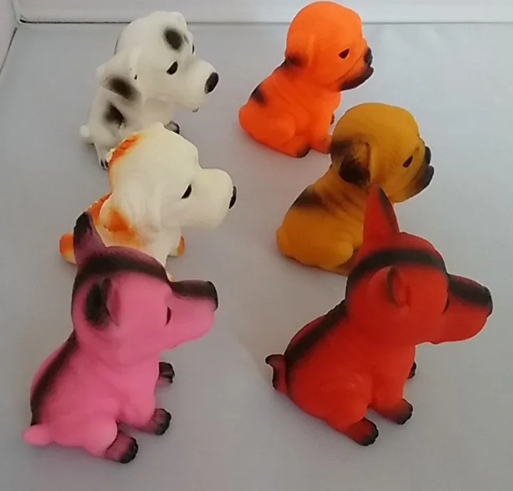 Креативные Игрушки кричащая мопса называемая BB труба крики собака игрушка
