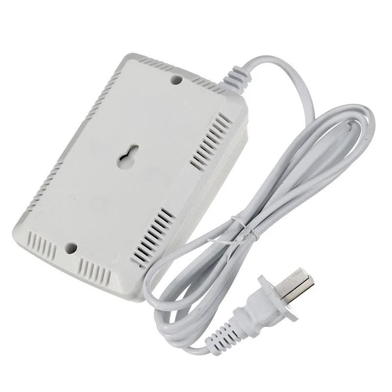 Бытовая газовая сигнализация настенный детектор датчик газа Белый Пластик вилка