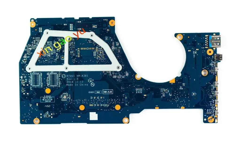 Материнская плата для ноутбука 5B20H35637 NM-A381 Lenovo YOGA 3 14 материнская i7 5500U 2 4 ГГц 100%