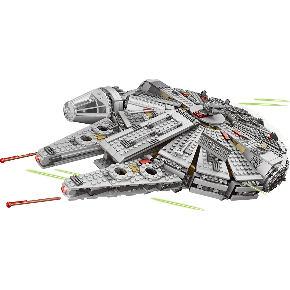 Star Millennium Falcon Figures Wars модель строительных блоков безвредные кирпичи просветить совместимый Звездный набор войны игрушка