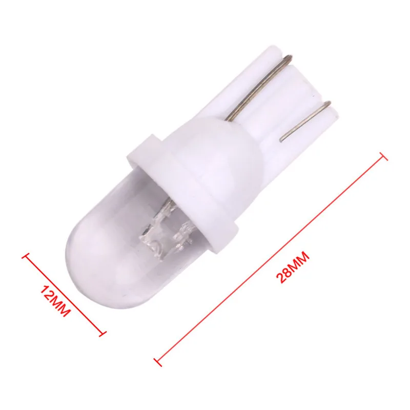 Новый автомобильный клиновидный светильник 10 шт. супер яркий 12 В T10 светодиодный