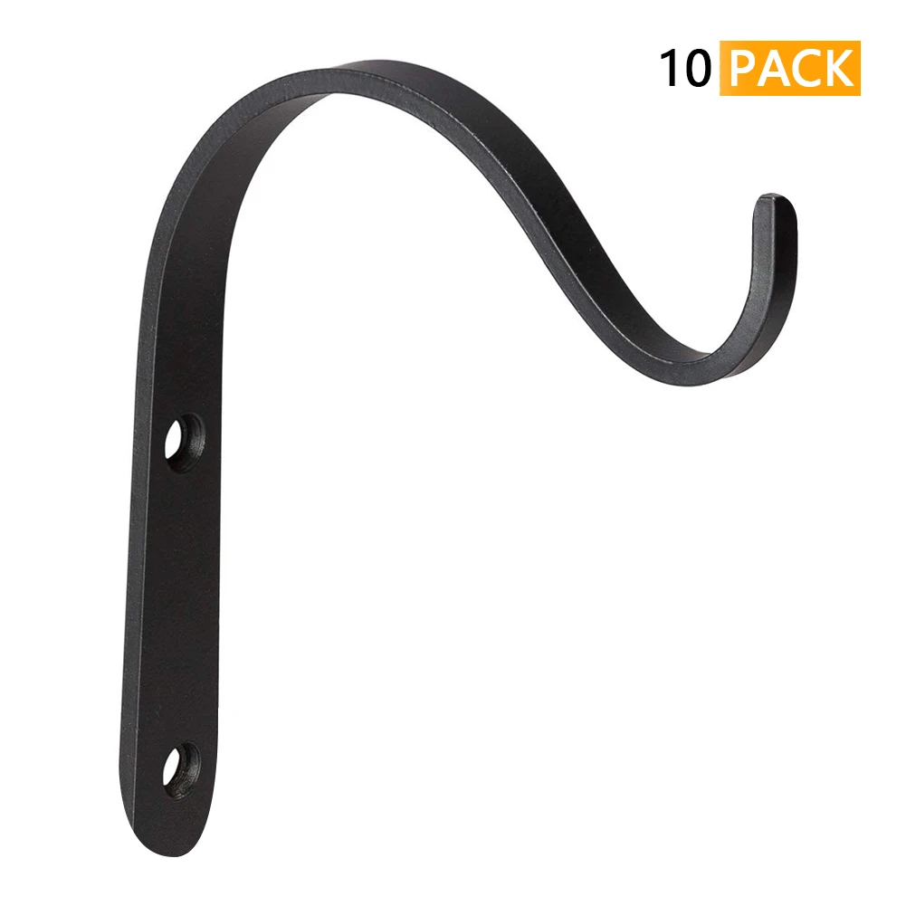 10pcs/set Wall Hook Outdoor Iron Durable Indoor Decorative Cloth Hanger Multifunction Easy Installation Home Hanging Lantern | Дом и сад