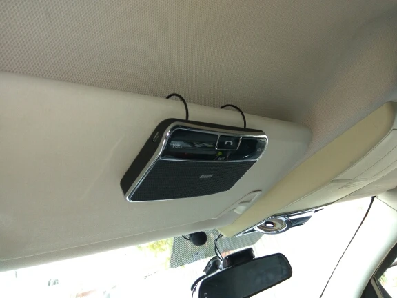 Универсальный Bluetooth 4,0 EDR автомобильный спикерфон гарнитура громкой связи автомобильный комплект музыкальный приемник+ Автомобильное зарядное устройство