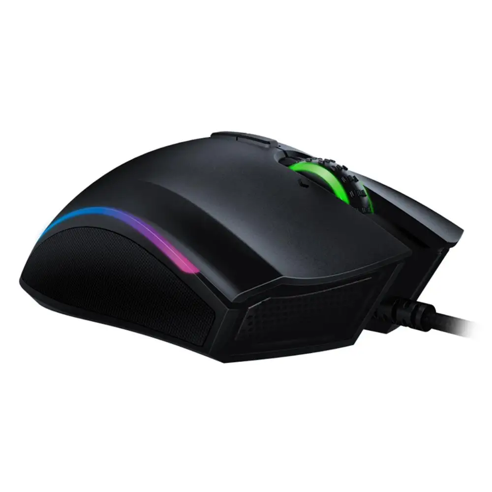 Проводная игровая мышь Razer Mamba Elite оригинальный геймерский ПК с расширенным