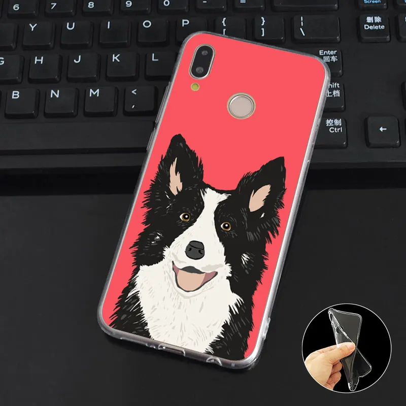 DREAMFOX L377 Puppy Dog Boston Terrier Soft TPU Silicone Case Cover For Huawei Honor 6A 6C 7X 9 10 P20 Lite Pro P Smart |