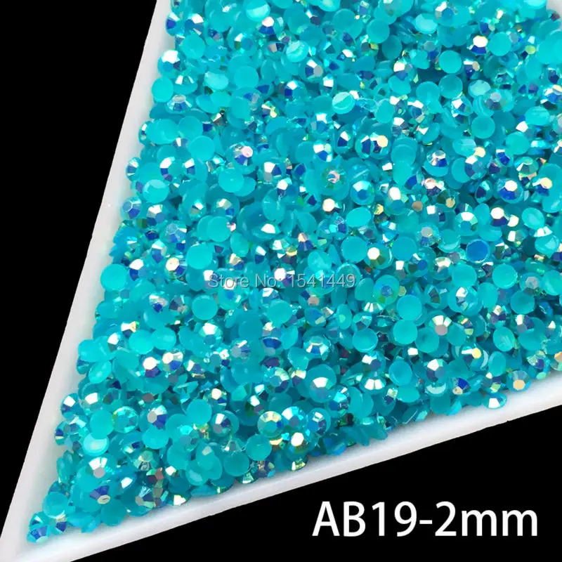 1000 шт./упак. Сделай Сам дизайн ногтей желе Смола Павлин синий светильник розовый