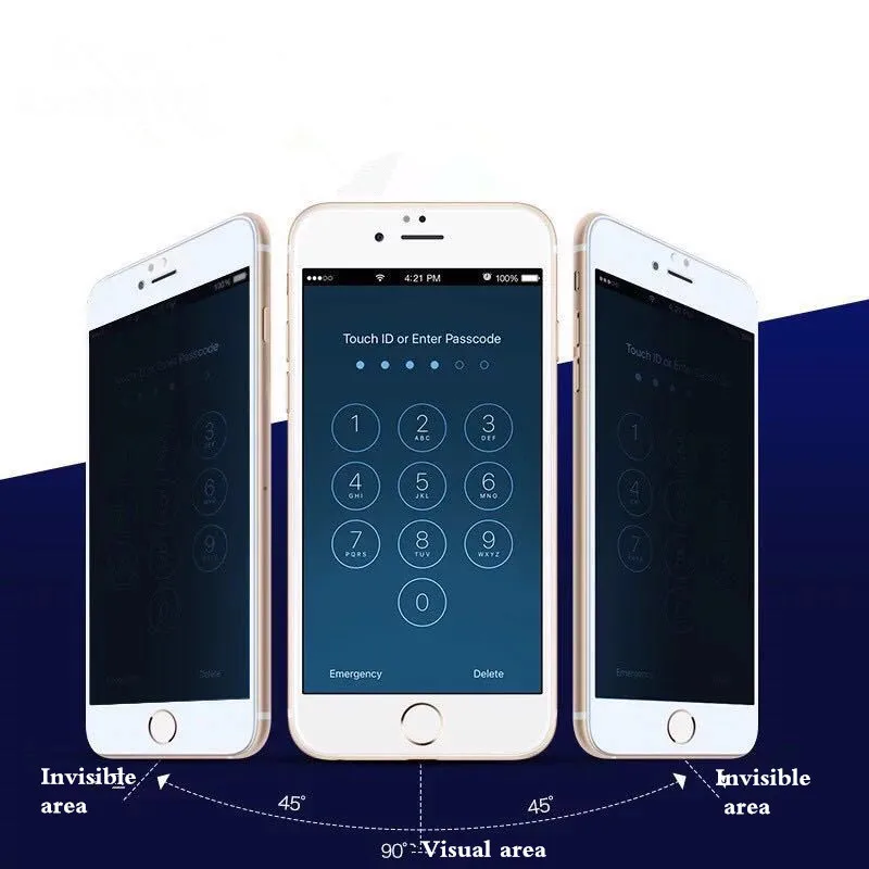 Защитное стекло закаленное для iPhone 6 6S 7 8 Plus X XS 11 12 Pro Max XR 13 Mini | Мобильные телефоны и