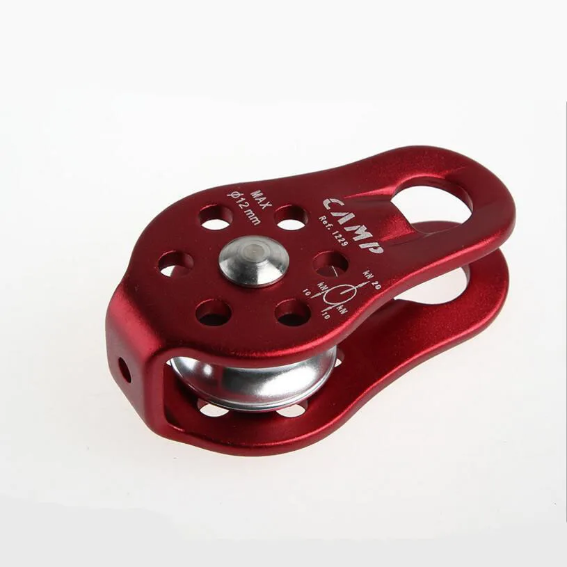 Открытый скалолазание шкивы один фиксированный шкив Спелеология разведочные