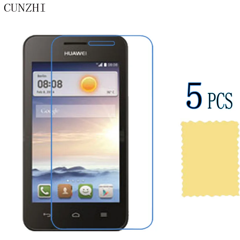 Cunzhi 5 шт. высокопрозрачная Защитная пленка для экрана ЖК-дисплея Huawei Ascend Y330