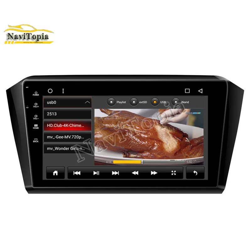 NAVITOPIA 8 ядер 2G ram 32G rom Восьмиядерный Android 1 Автомобильная dvd навигационная система