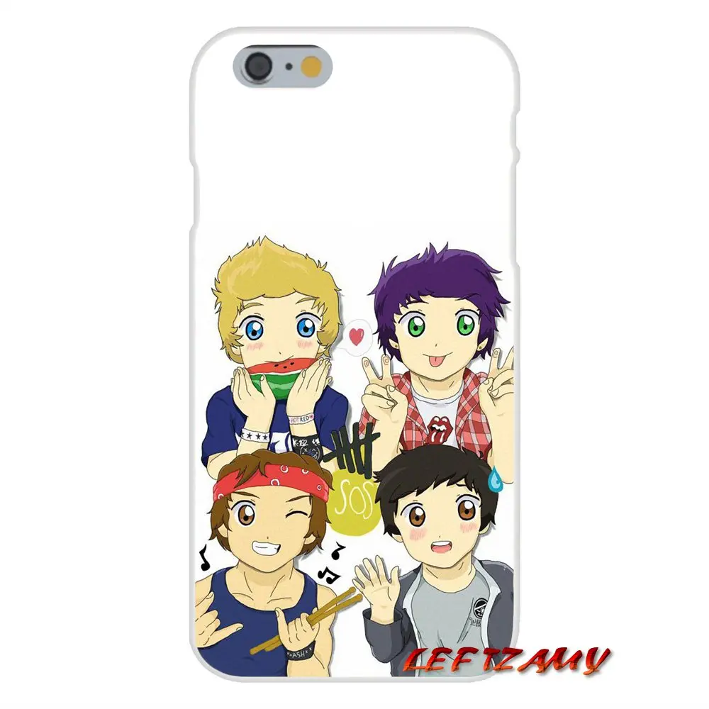 For Huawei P Smart Mate Y6 Pro P8 P9 P10 Nova P20 Lite Mini 2017 Design Pop Rock 5sos Seconds of Summer Phone Case Protector | Мобильные