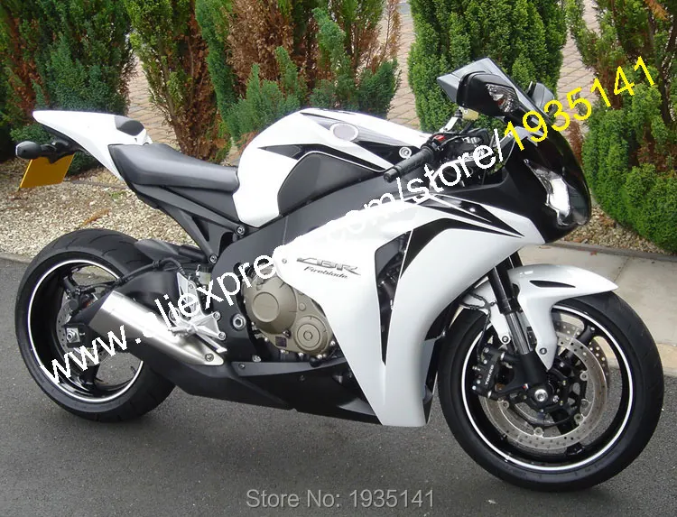 Для Honda 08 09 10 11 CBR1000RR Fireblade 2008 2009 2010 2011 белый черный мотоциклетный комплект
