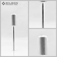 2pcs large barrel smooth top bit extra fine xf 1110169 silver wilson carbide nail drill bit