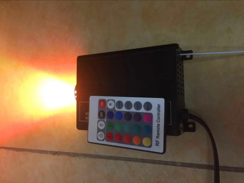 Светодиодный RGB-светильник 16 Вт с пультом дистанционного управления 24 клавиши