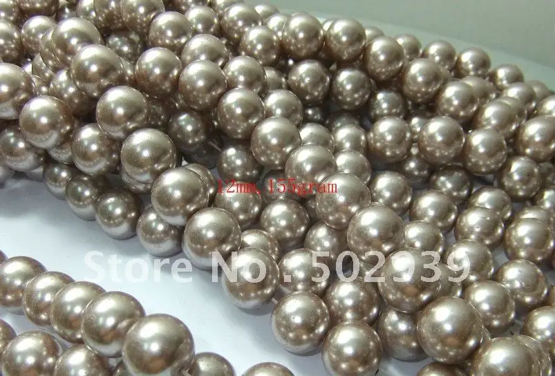 wholesale price 12mm imitate glass pearl 48strands/lot free shipping | Украшения и аксессуары