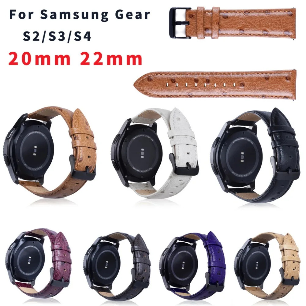 Ремешок для часов BEAFIRY натуральная кожа 20 мм 22 huami amazfit ремешки Samsung Galaxy watch Gear S2/S3/S4 |