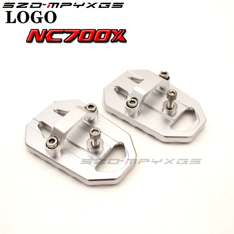 NC700X-Silver Мотоцикл с ЧПУ Черный ног колышки для HONDA NC 700/750 NC700X NX700S NC750X NC750S 2012 2013 - Цвет: NC700X-Silver