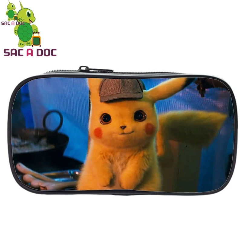 Слоновая кость Pokemon Detective Pikachu USB Рюкзак 16 дюймов школьные рюкзаки для подростков мальчиков и девочек рюкзак Пикачу рюкзак для ноутбука - Цвет: Слоновая кость