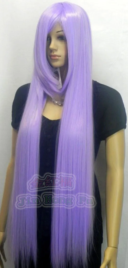 peruca hair queen free shipping Heat Resistant Cosplay party ******FAIRY Costumes Wig Long purple Straight DSCN0601 wome |