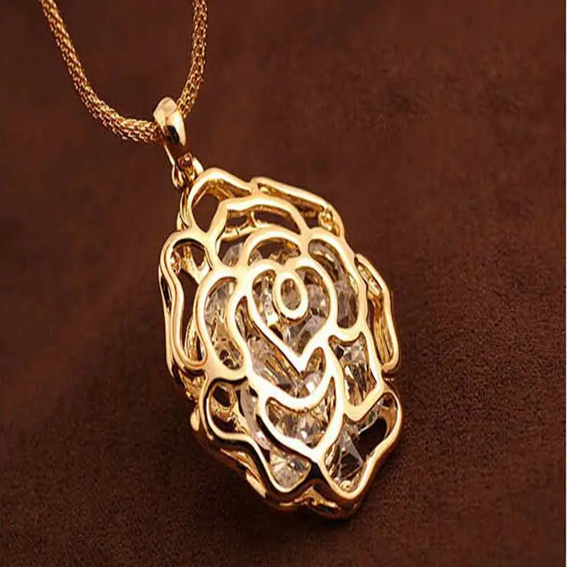 Длинная цепь леди кулоны для девочек Bone ожерелье ювелирные изделия женщин