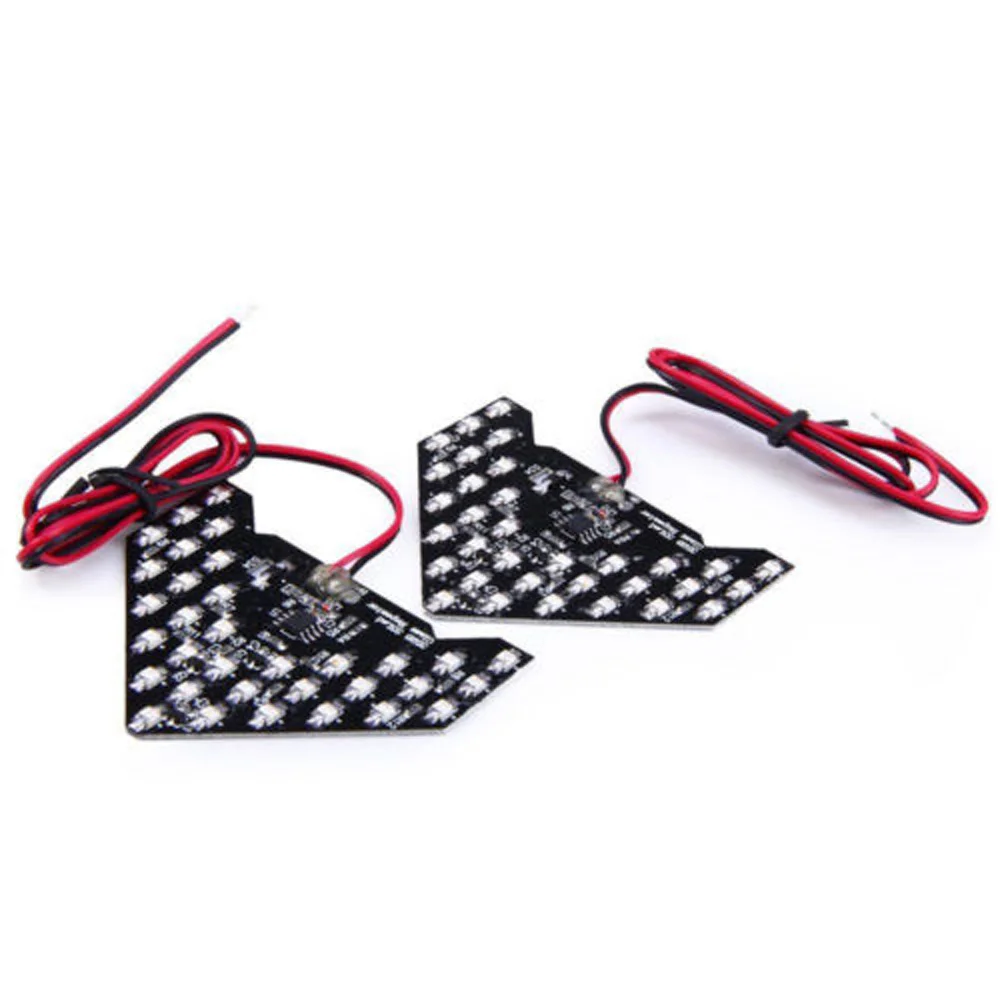 PKCELL 1 шт. 70*58 мм 12 В постоянного тока 6500 ~ 7000K 33SMD LED Желтый автомобиль зеркало
