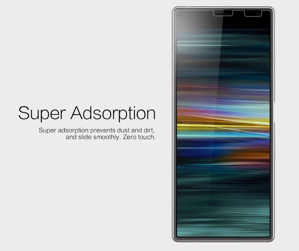 2 шт./партия Защитная пленка для экрана sony Xperia 10 Plus NILLKIN прозрачная глянцевая