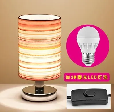 Non adjustable Современные настольные лампы из ткани E27 Настольная лампа для студентов настольная лампа для спальни домашняя прикроватная лампа домашнее декоративное освещение - Цвет абажура: Non adjustable