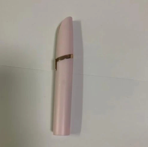 pink Бритва для лица, бровей, бритва, безболезненный портативный эпилятор для бритья, триммер для бровей с usb-кабелем - Цвет: pink