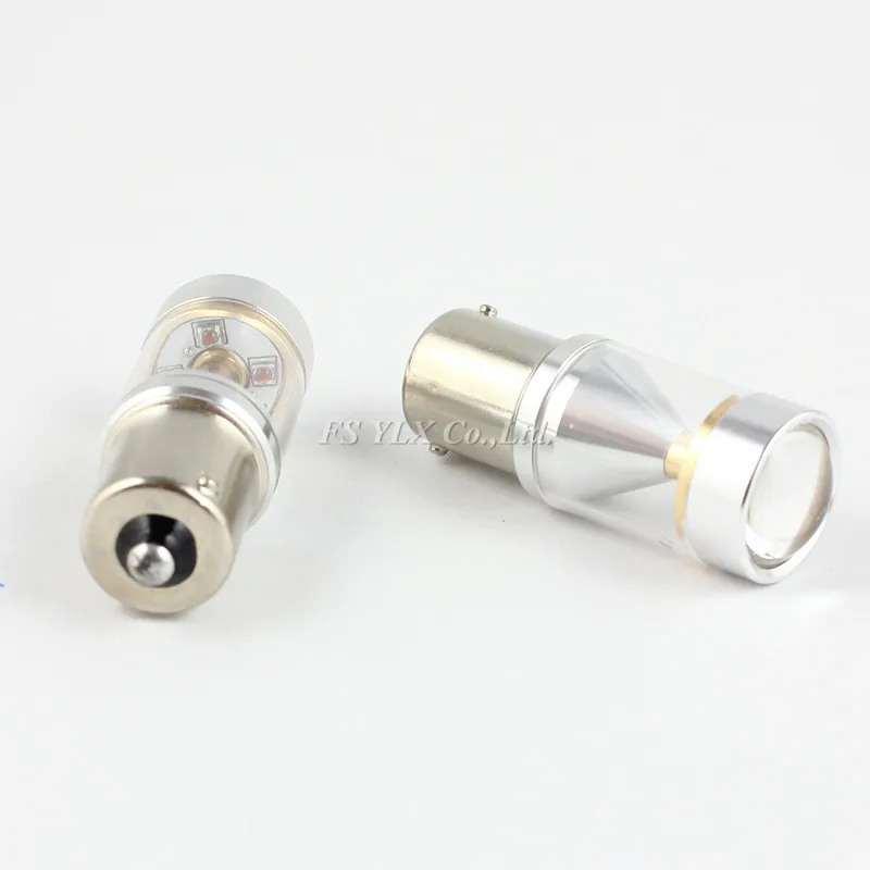 FSYLX 30 Вт 6SMD BA15S 1156 1157 BAY15D светодиодный поворотник светильник стоп сигнал запасной