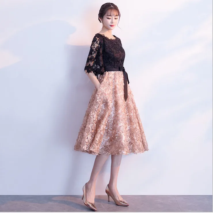 Женское вечернее платье длинное для выпускного бала контрастный цвет|prom dresses|short