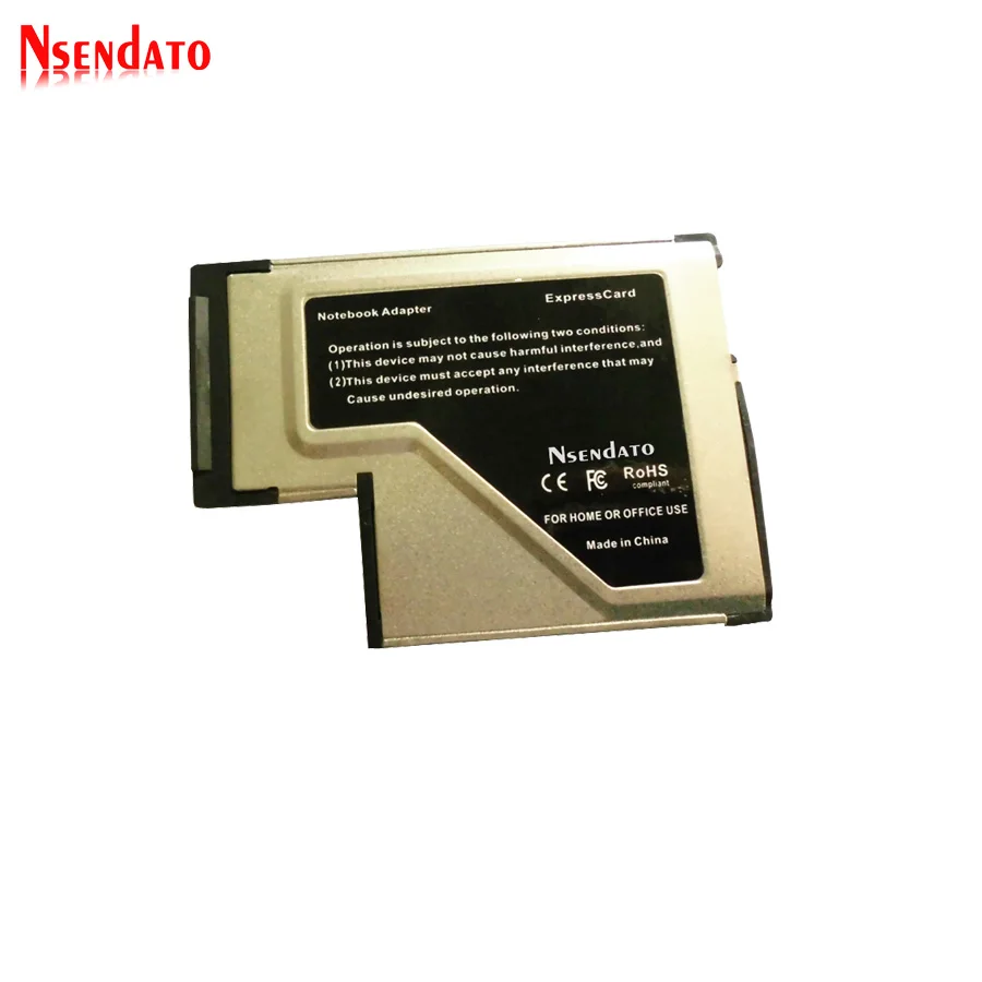 Новый Скрытая cardbus Express к USB 3.0 + ESATA II 2.0 Combo для Card ExpressCard 54 мм адаптер | Компьютеры и