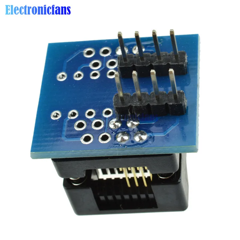 1 шт. 150mil SOIC8 SOP8 К DIP8 адаптер программатора EZ гнездо модуля преобразователя