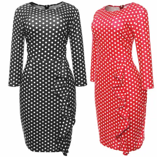 Женская Офисная Деловая одежда вечернее Деловое платье |