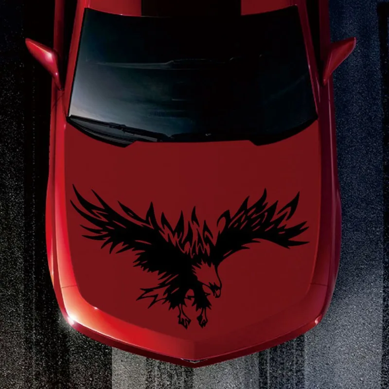 Этикетировочная наклейка Eagle Freedom стилизованная лысая птица США для автомобилей