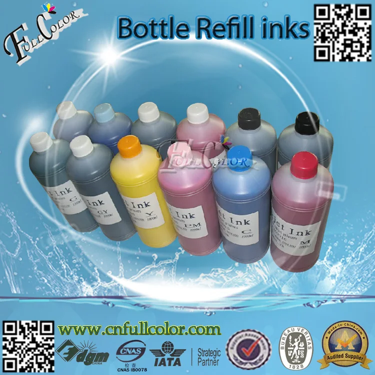 2014 золотой поставщик струйные чернила оптом (12 литров в партии) краситель для IPF5000