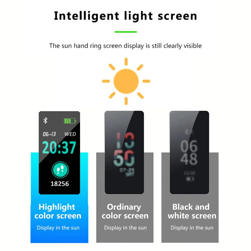 Умный Браслет Y5 монитор сна фитнес-браслет трекер сердечного ритма кровяное