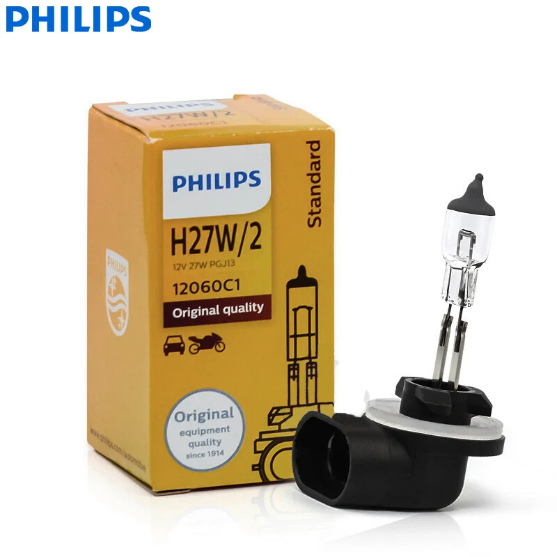 

Philips Vision 881 H27W/2 PGJ13 12060C1 12V 27W +30% More Bright Original Car Fog Lamp OEM Halogen Auto Headlight (Single)