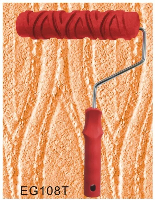 3D резиновый ролик для рисования стен сделай сам 7 дюймов высококачественный